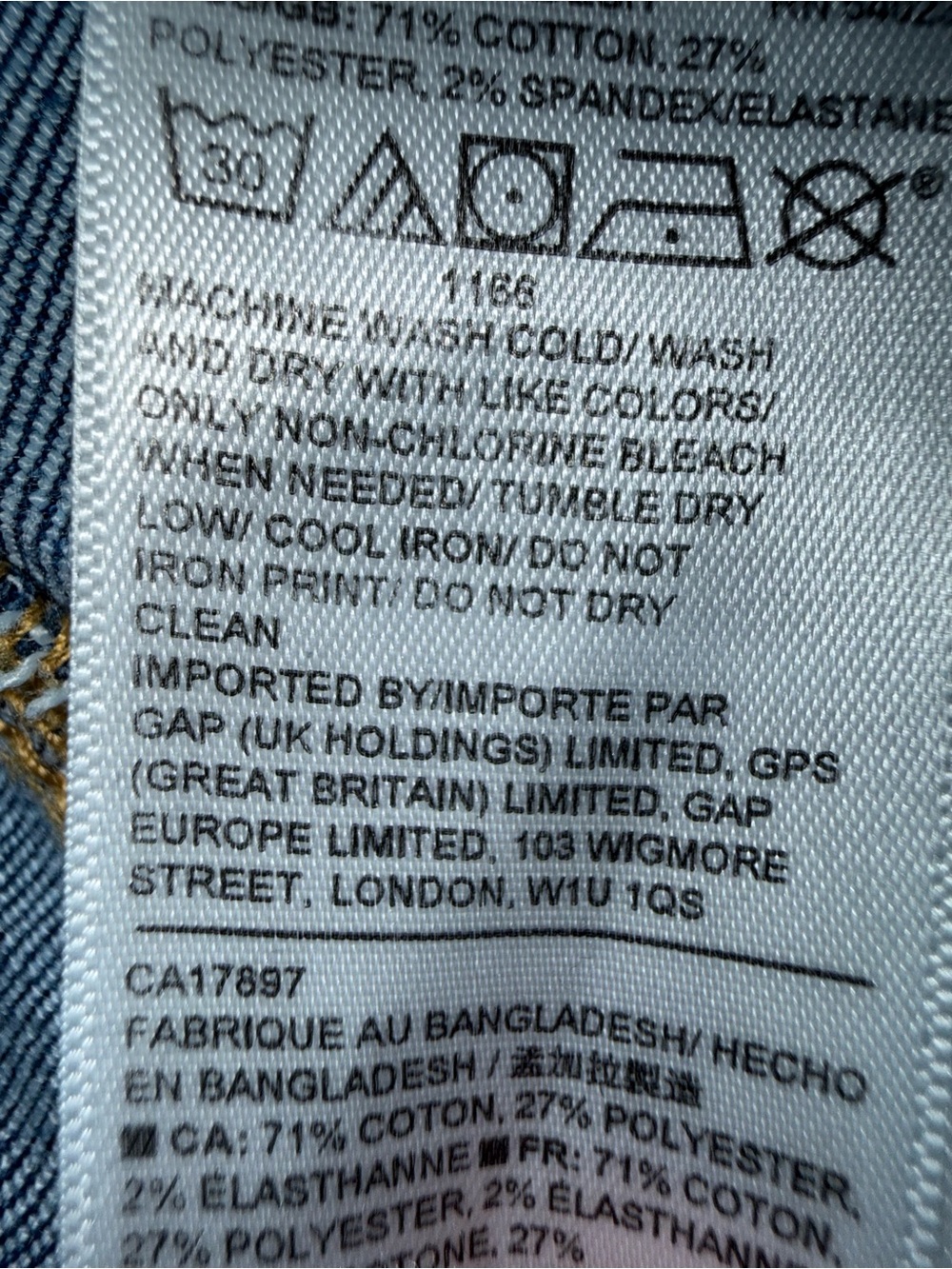 Gap Mid Rise Perfect Bootcut Jeans - Picture 12 of 14